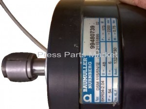 16173600042 - 16173600042 - BAUMULLER disc rotor motor  - 